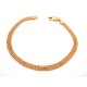 BRACELET YELLOW GOLD 18 KT model "man/woman"