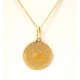 COLLANA CON SEGNO ZODIACALE LEONE IN ORO GIALLO 18 KT