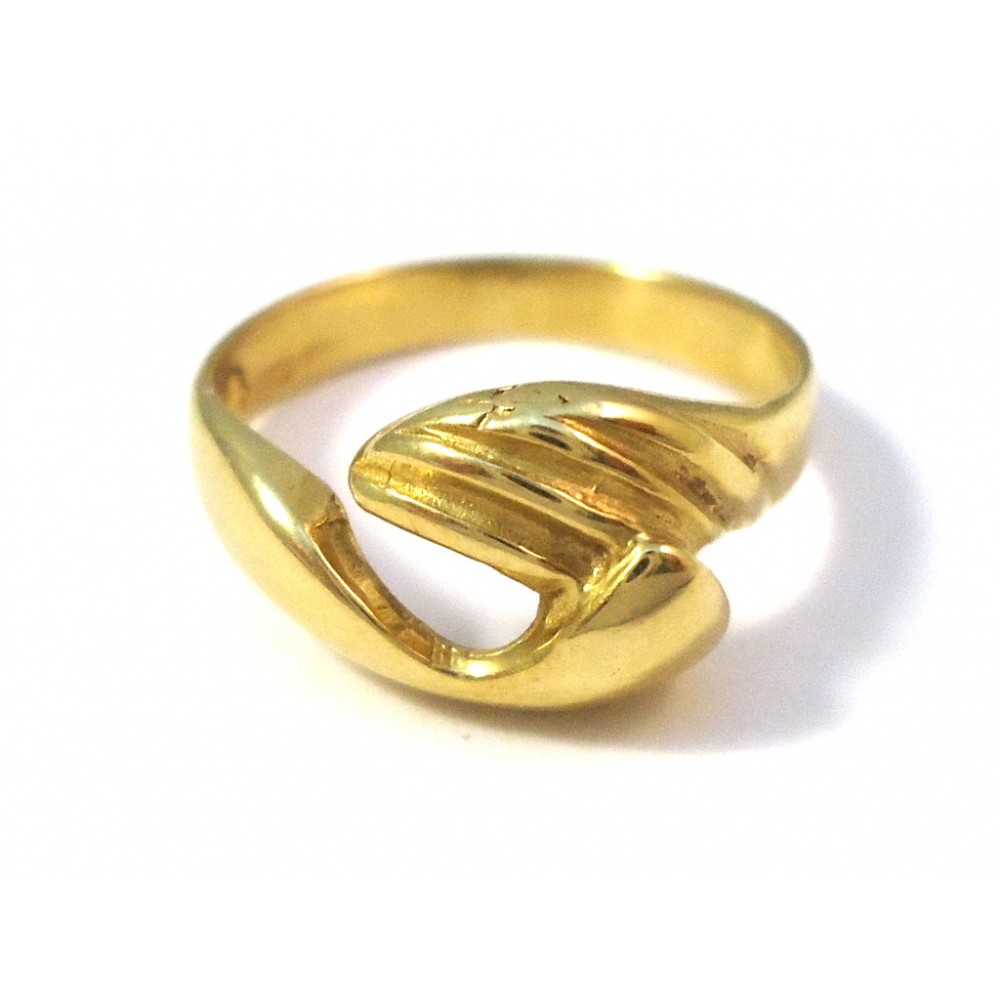 ANELLO DA DONNA IN ORO GIALLO 18 KT