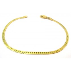 BRACCIALE UNISEX IN ORO GIALLO 18 KT 