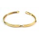 BRACCIALE UOMO IN ORO GIALLO 18 KT MODELLO PIASTRE