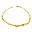 BRACCIALE CATENA IN ORO GIALLO 18 KT 