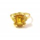 ANELLO DA DONNA IN ORO GIALLO 18 KT CON ZIRCONE