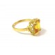 ANELLO DA DONNA IN ORO GIALLO 18 KT CON ZIRCONE