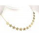 COLLANA DA DONNA CON STELLE IN ORO GIALLO 18 KT