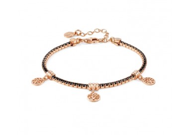 BRACCIALE TENNIS NOMINATION IN ARGENTO 925 ROSE'ALBERO DELLA VITA 148600042