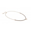 COLLANA TENNIS NOMINATION DA DONNA IN ARGENTO 925 ZIRCONI NERI TAGLIO BRILLANTE