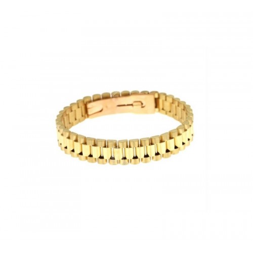 BRACCIALE DA UOMO IN GIALLO 18 KT MODELLO PRESIDENT