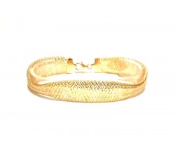 BRACCIALE UNISEX IN ORO GIALLO 18 KT