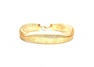 BRACCIALE UNISEX IN ORO GIALLO 18 KT