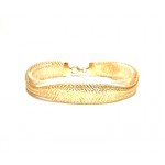 BRACCIALE DA DONNA IN ORO GIALLO 18 KT ELASTICIZZATO CON CHIUSURA