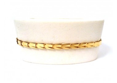 BRACCIALE DA UOMO IN ORO GIALLO 18 KT