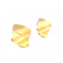 ORECCHINI DA DONNA IN ORO GIALLO 18 KT CHIUSURA A CLIP