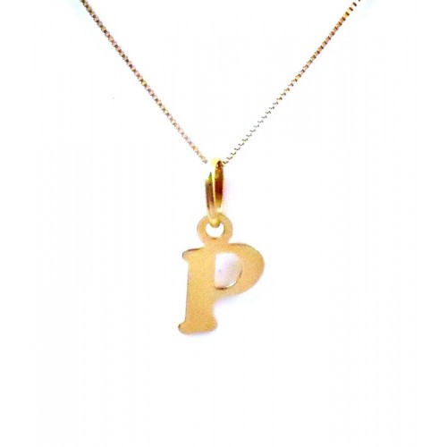 collana con lettera