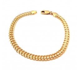 BRACCIALE UNISEX IN ORO GIALLO 18 KT