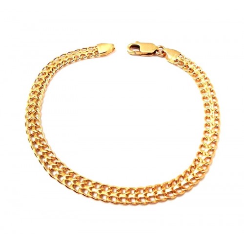 BRACCIALE UNISEX IN ORO GIALLO 18 KT