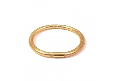 BRACCIALE DA DONNA IN ORO GIALLO 18 KT ELASTICO