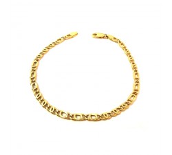 BRACCIALE CATENA IN ORO GIALLO 18 KT 