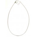 COLLANA ORO BIANCO 18 KT