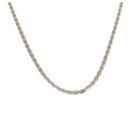 COLLANA ORO BIANCO 18 KT