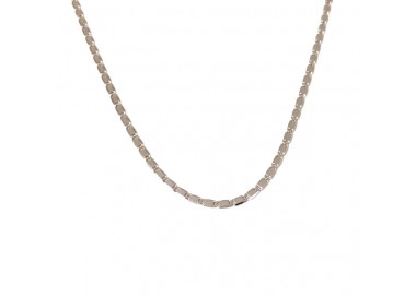 COLLANA ORO BIANCO 18 KT