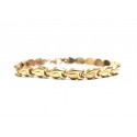  BRACCIALE DA UOMO IN ORO GIALLO 18 KT