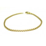 BRACCIALE UOMO CATENA ROLO'IN ORO GIALLO 18 KT