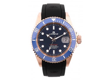 OROLOGIO UOMO LORENZ DIVER PROFESSIONAL 030197MM AUTOMATICO BLU ROSE'