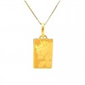 COLLANA CON SEGNO ZODIACALE TORO IN ORO GIALLO 18 KT