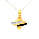 COLLANA CON CROCE IN ORO GIALLO 18 KT 