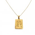 COLLANA CON GESU'CRISTO IN ORO GIALLO 18 KT