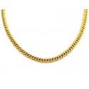 COLLANA CATENA UOMO IN ORO GIALLO 18 KT