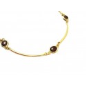 COLLANA COLLIER DONNA IN ORO GIALLO 18KT CON ZIRCONI