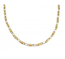 COLLANA CATENA LUNGA IN ORO GIALLO 18KT 