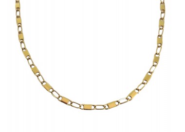 COLLANA CATENA LUNGA IN ORO GIALLO 18KT