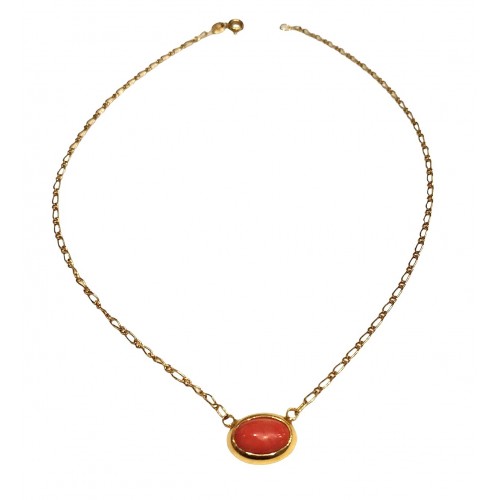 COLLANA CORDA FUNE IN ORO GIALLO BIANCO E ROSA 18 KT