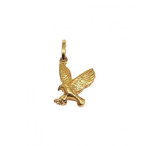 CIONDOLO AQUILA IN ORO GIALLO 18 KT 