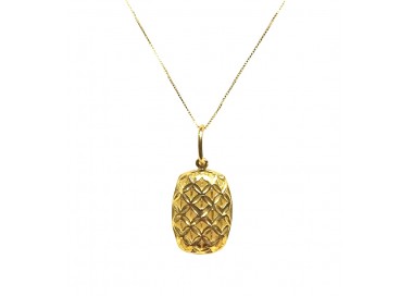 COLLANA PENDENTE DA DONNA IN ORO GIALLO 18 KT