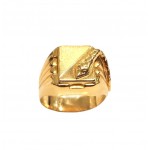 ANELLO SERPENTE DA UOMO IN ORO GIALLO 18 KT 