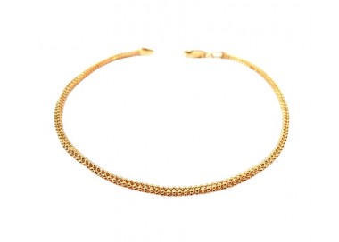 BRACCIALE UNISEX IN ORO GIALLO 18 KT MODELLO SFERE