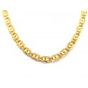 COLLANA OCCHIO DI TIGRE ORO GIALLO 18 KT PIENA